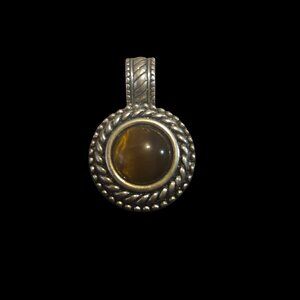 Premier Designs Tiger’s Eye Style Pendant (NWOT)